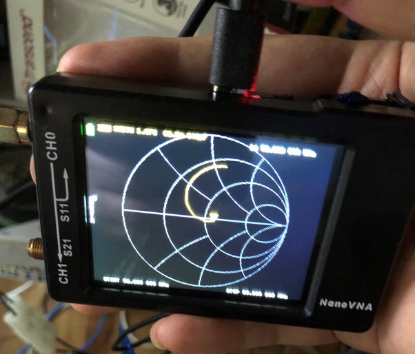 Smith Chart on Nano VNA